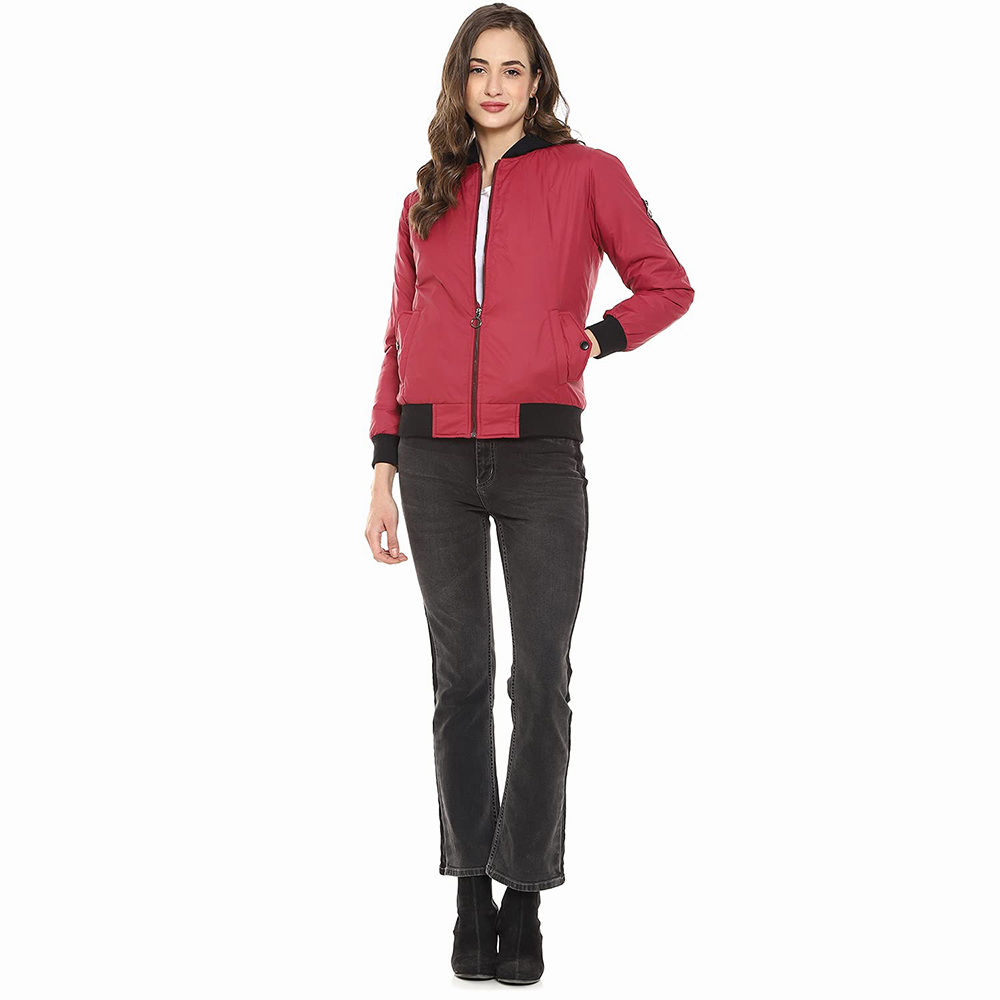 National Apparels women bomber jacket wholesale winter ladies sports jacket custom print streetwear unisex floral bomber jackets